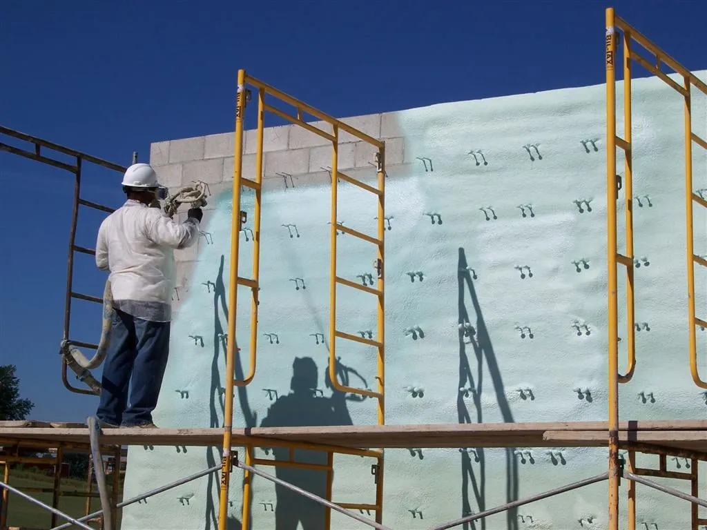 vapor barrier installation