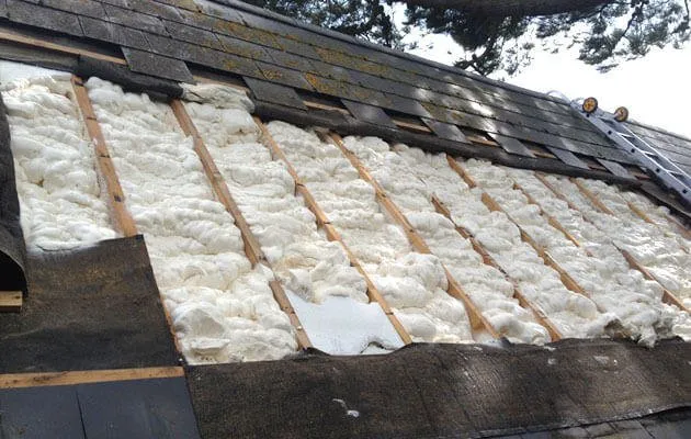 spray foam roof insulation