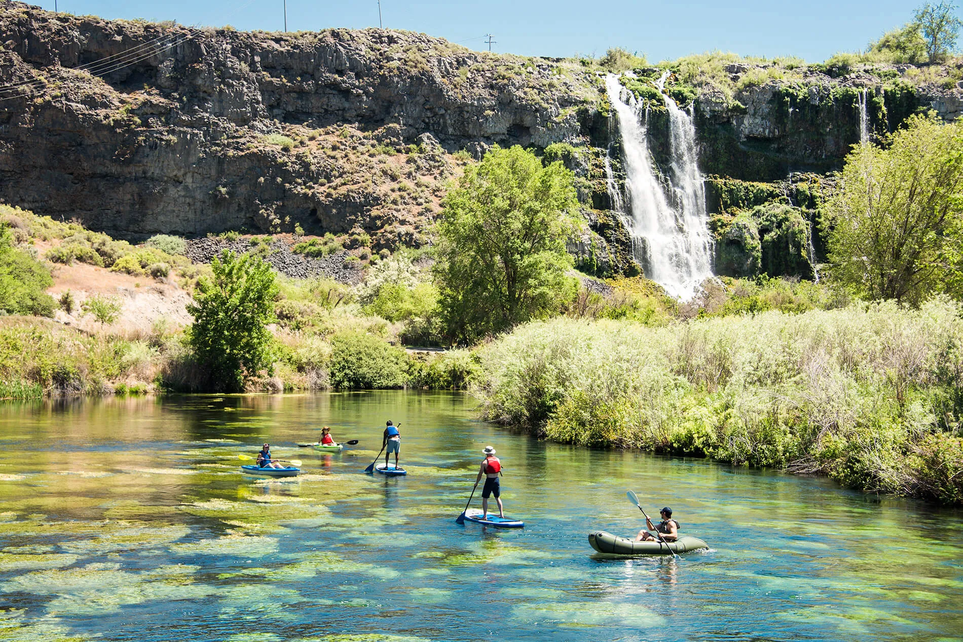 Thousand Springs State Park in Jerome County, ID