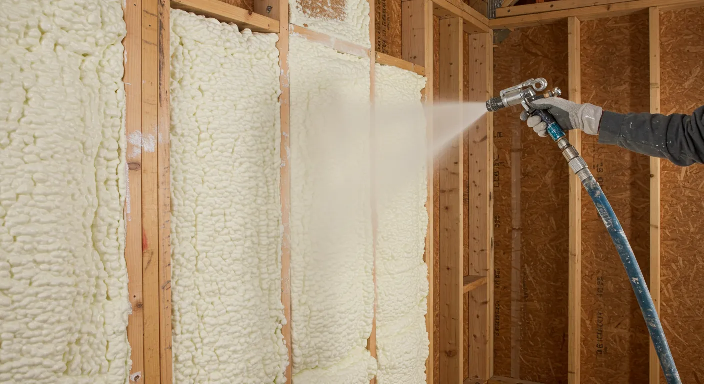 How Open-Cell Spray Foam Creates an Airtight Home Seal